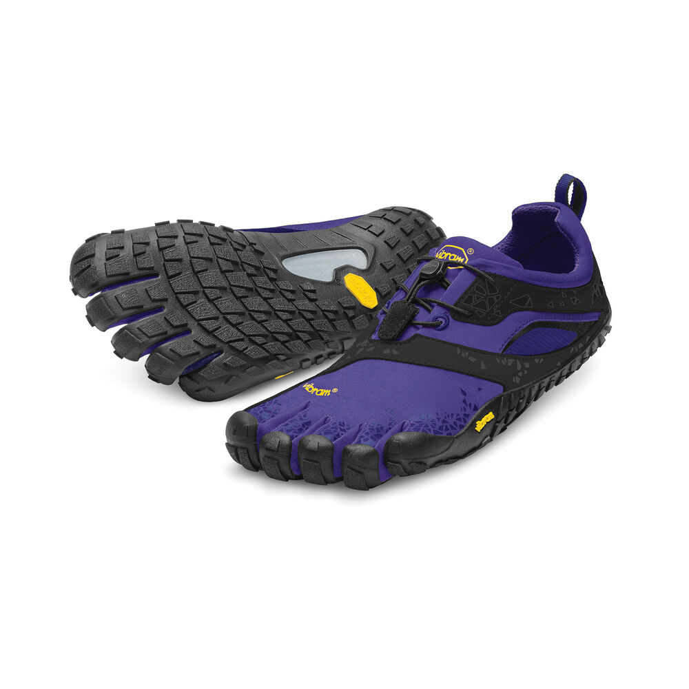 Vibram Fivefingers Spyridon MR Womens Trail Running Shoes Purple/Black Australia (IHD546371)